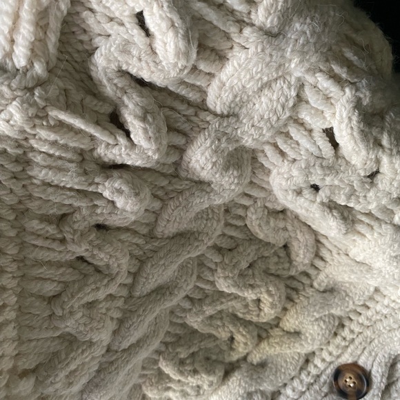 NWT Zara Cable Knit Chunky Sweater - Picture 4 of 9